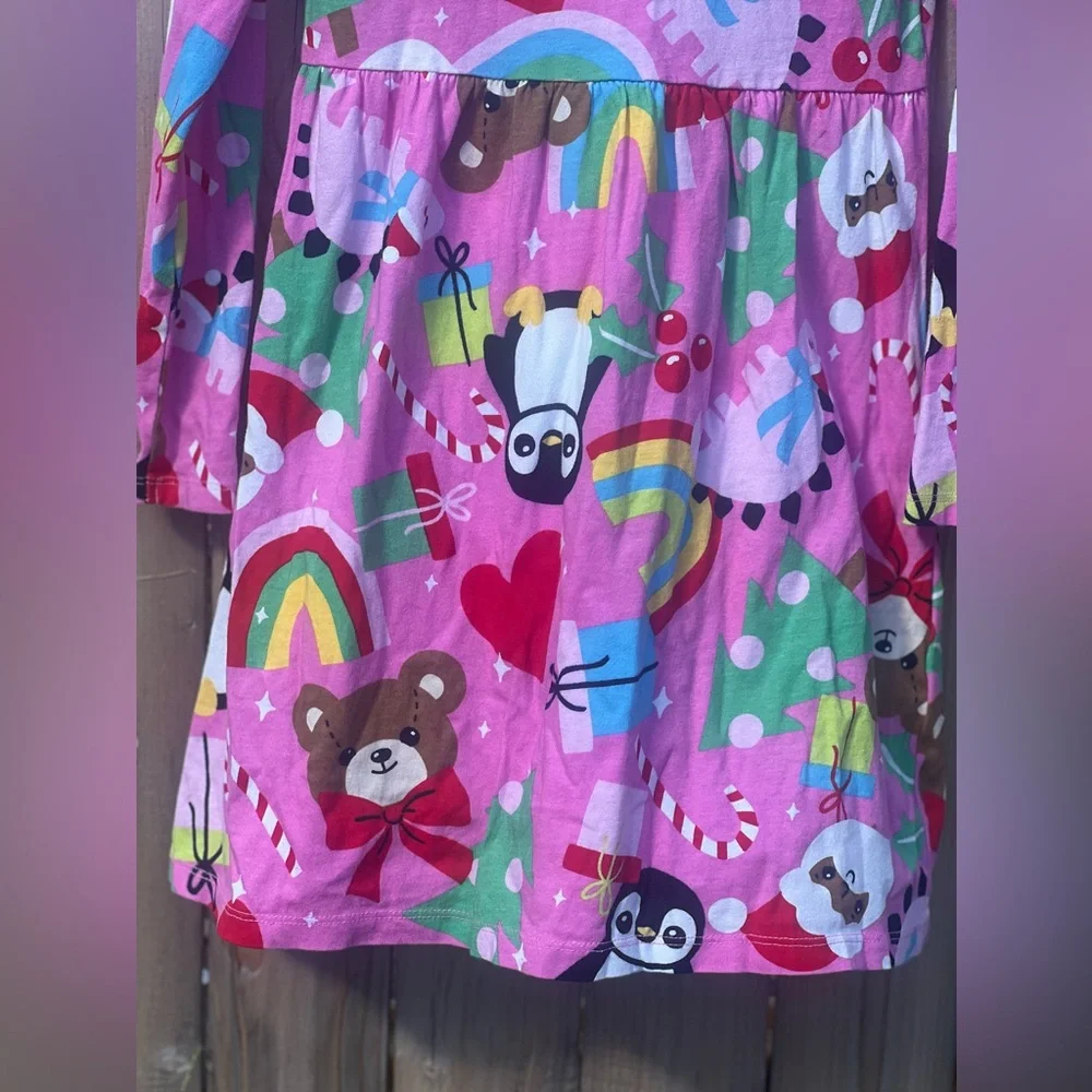 H&M printed holidays dress - Picture 5 of 8